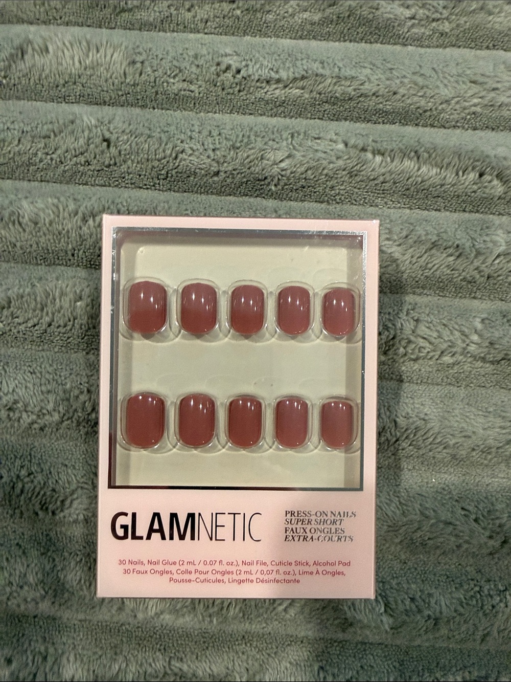 Glamnetic Press-On Nails in Dusty Rose - 30 Pack